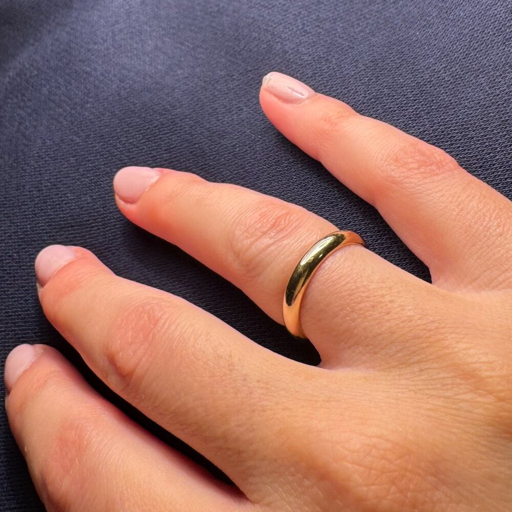 14k gold filled band (size 4.5)- Free shipping - Picture 2 of 3